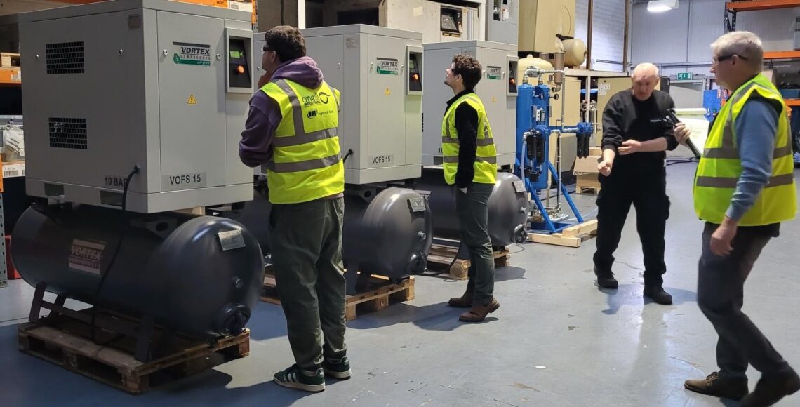 Factory Acceptance Test of Oil Free Compressed Air System