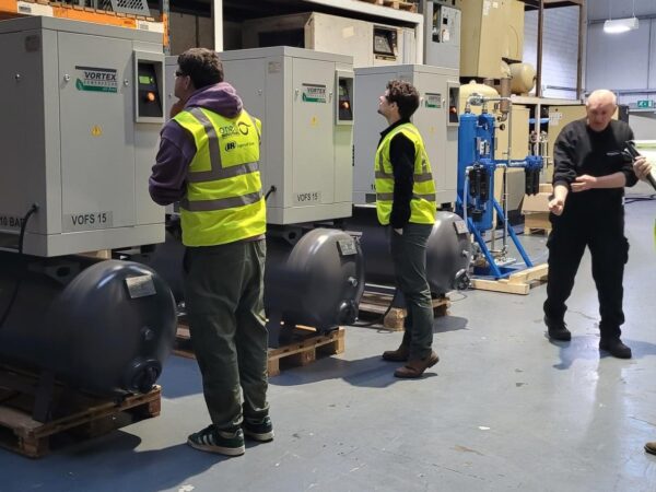 Factory Acceptance Test of Oil Free Compressed Air System